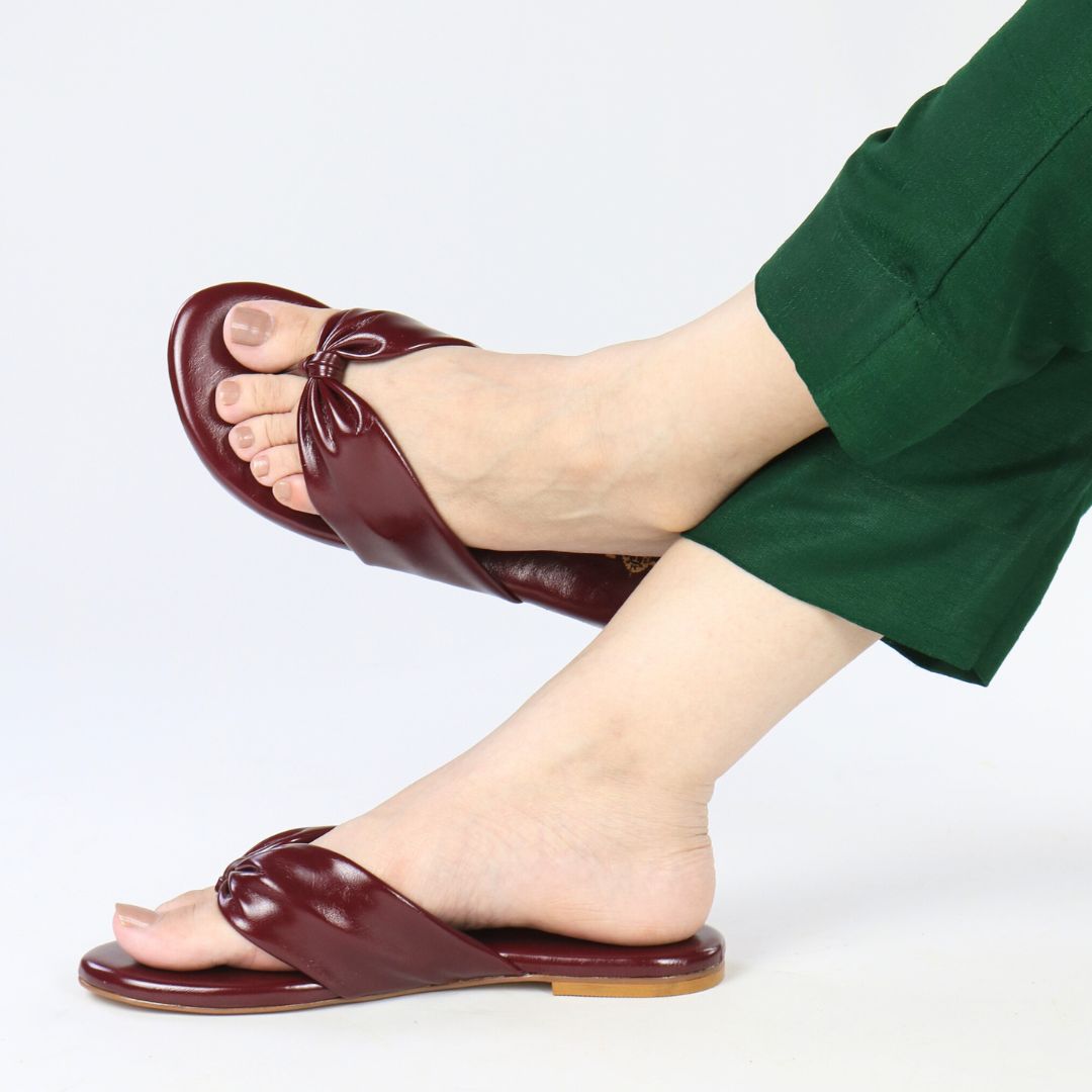 Maroon Delight Flats