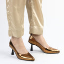 Bronze Diva Coat Shoe