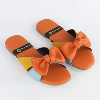 Sunset Satin Bow