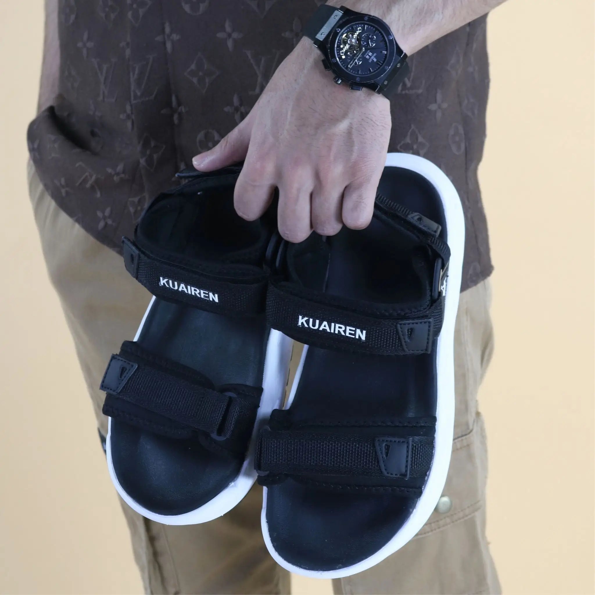 Active Sports Sandals – Black