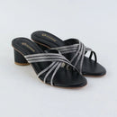 Prime Weave Heels – Black