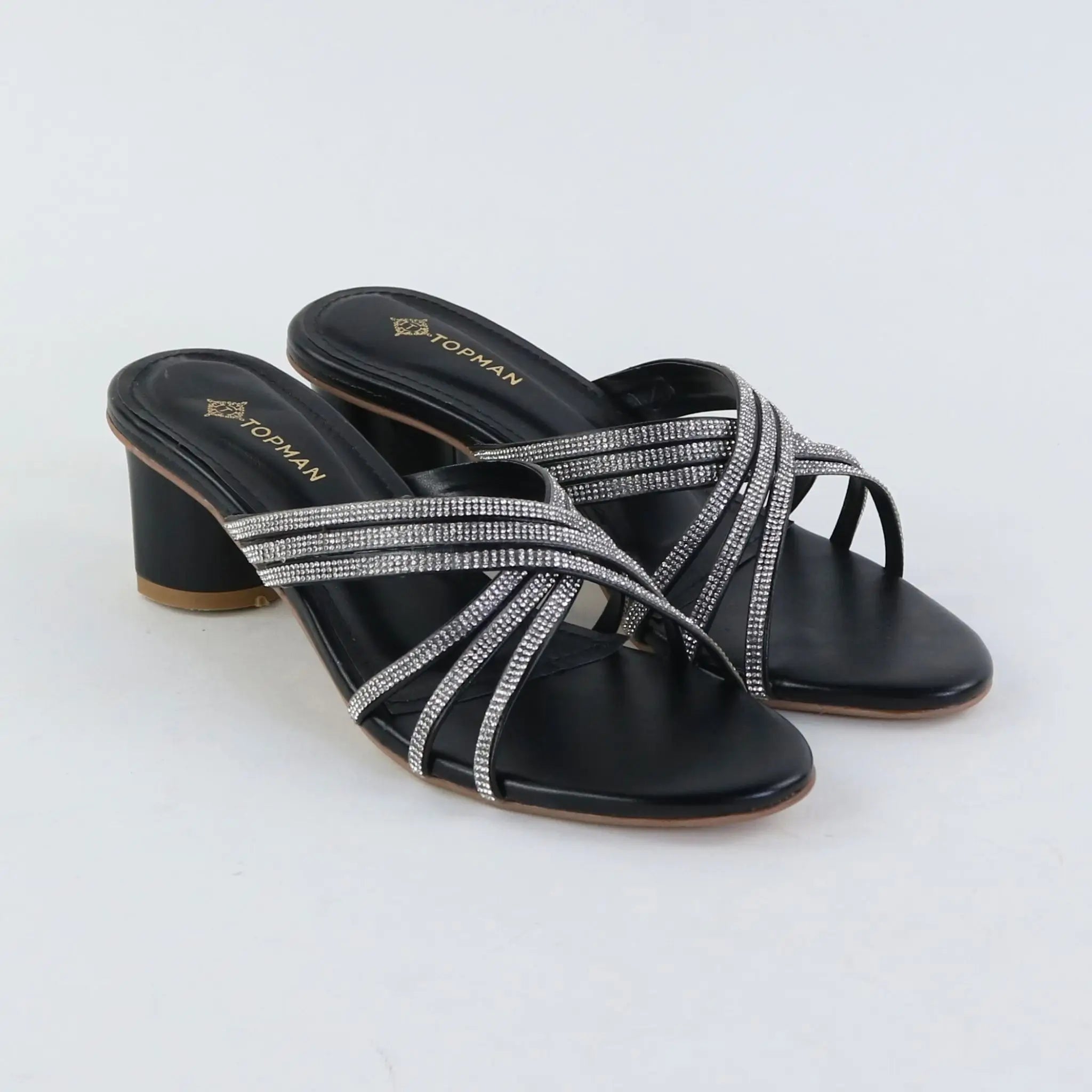 Prime Weave Heels – Black