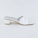Crystal Glow Heels – White