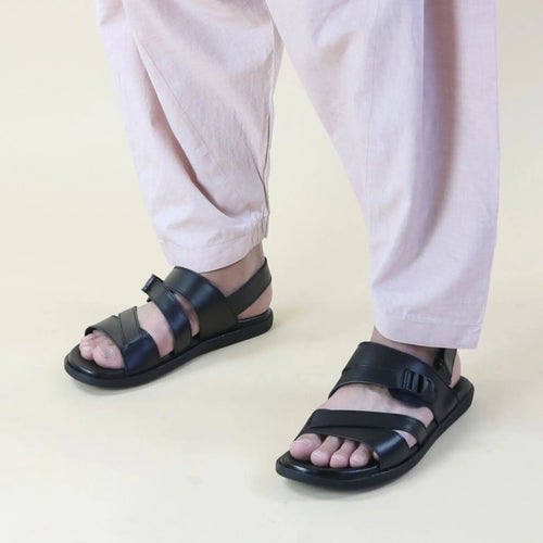 Topman Classic Sandal – Black