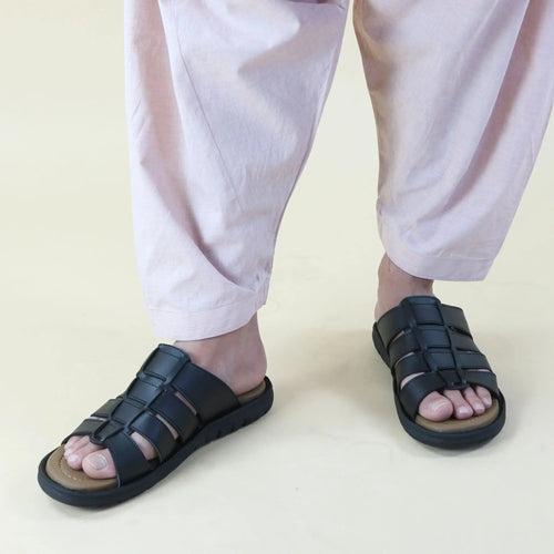 Topman Everyday Slippers – Black