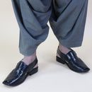 Topman Leather Peshawari – Black