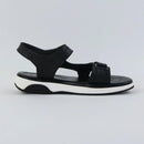 Black Step Sandals