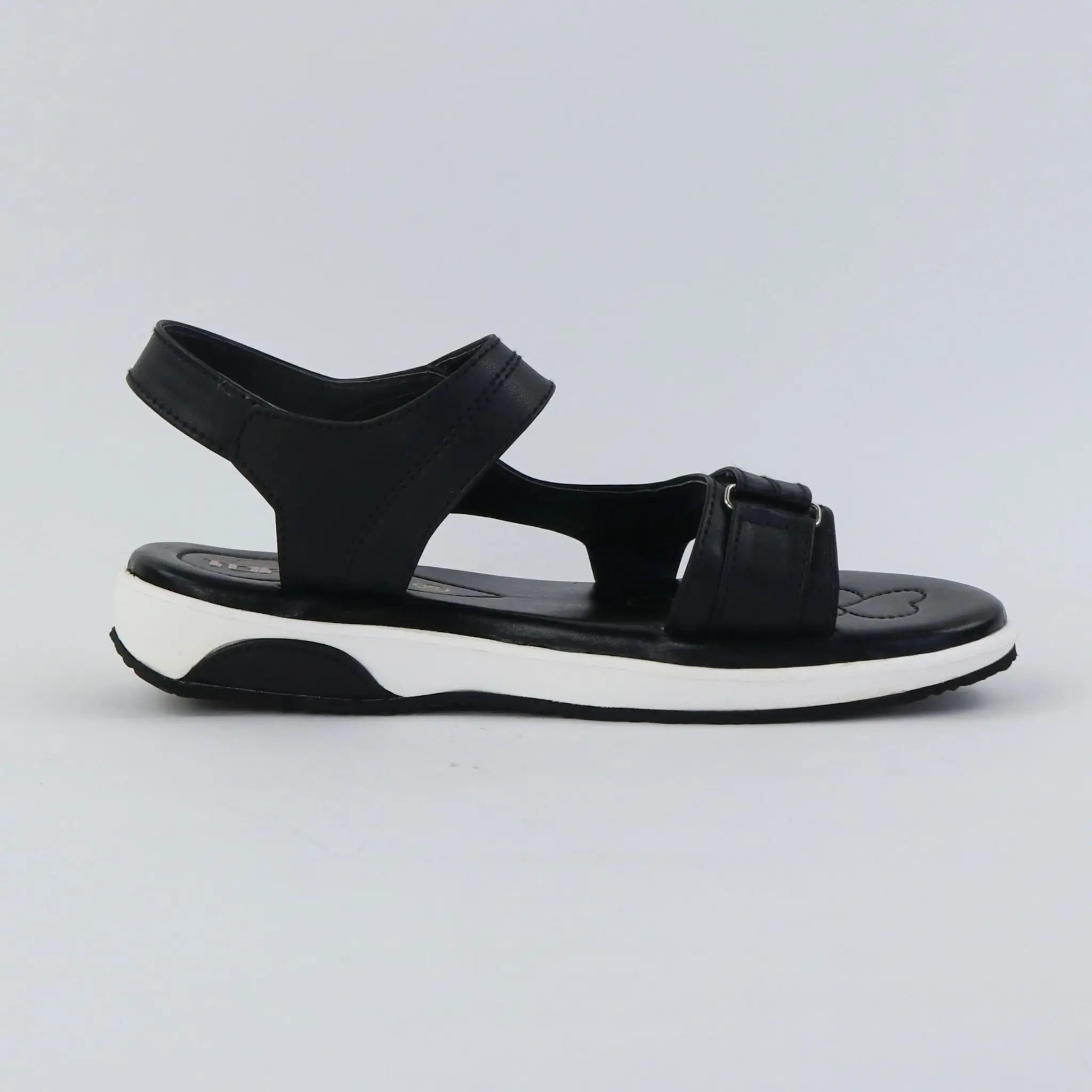 Black Step Sandals