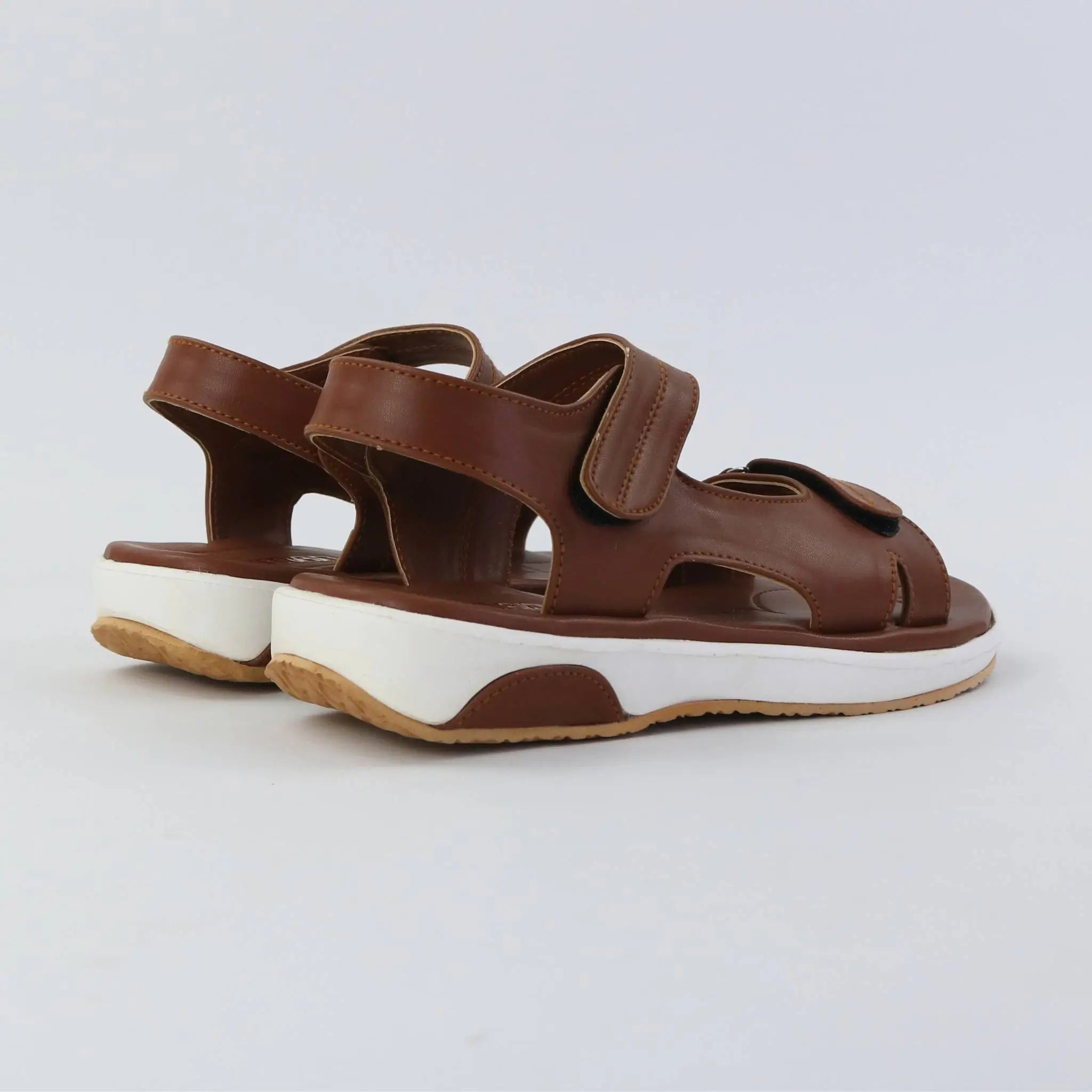 Brown Step Sandals