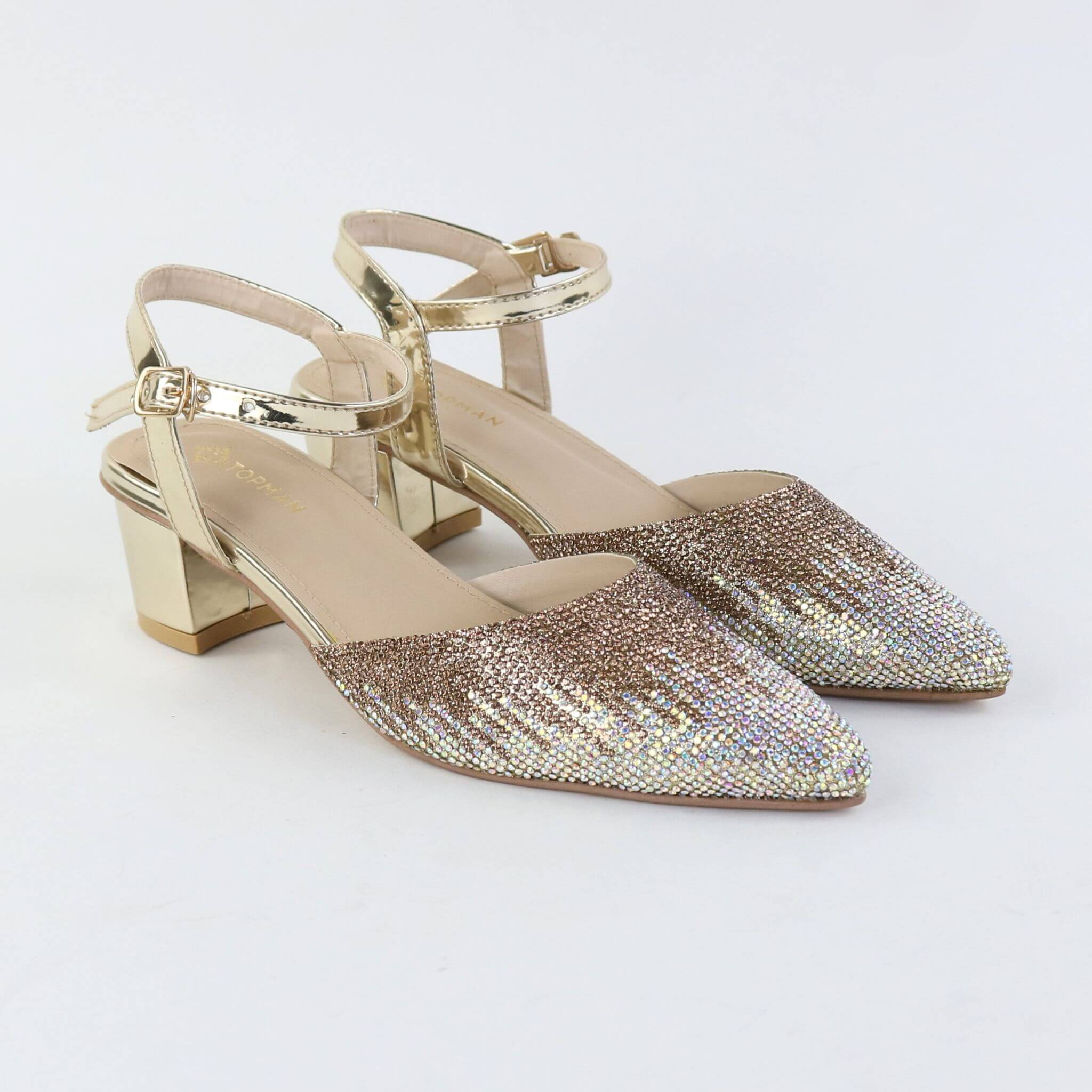 Diamond Dusk Heels – Golden