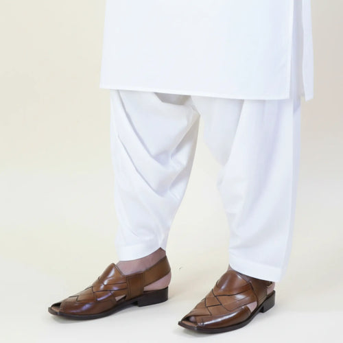 Topman Leather Peshawari – Mustard