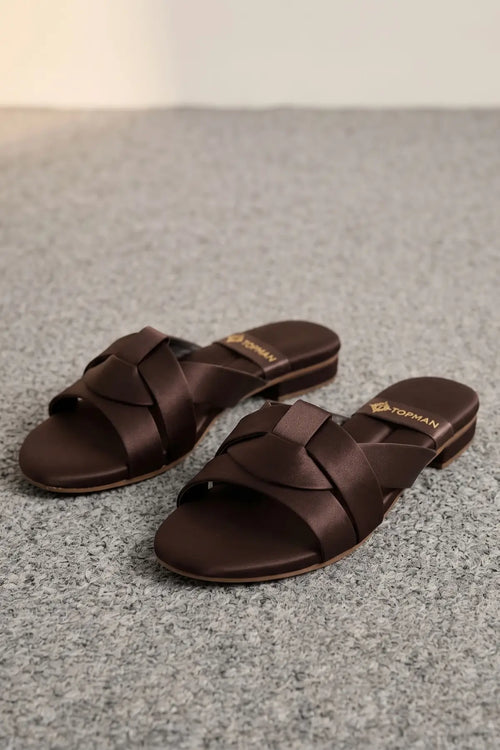 Brown Charm Flats