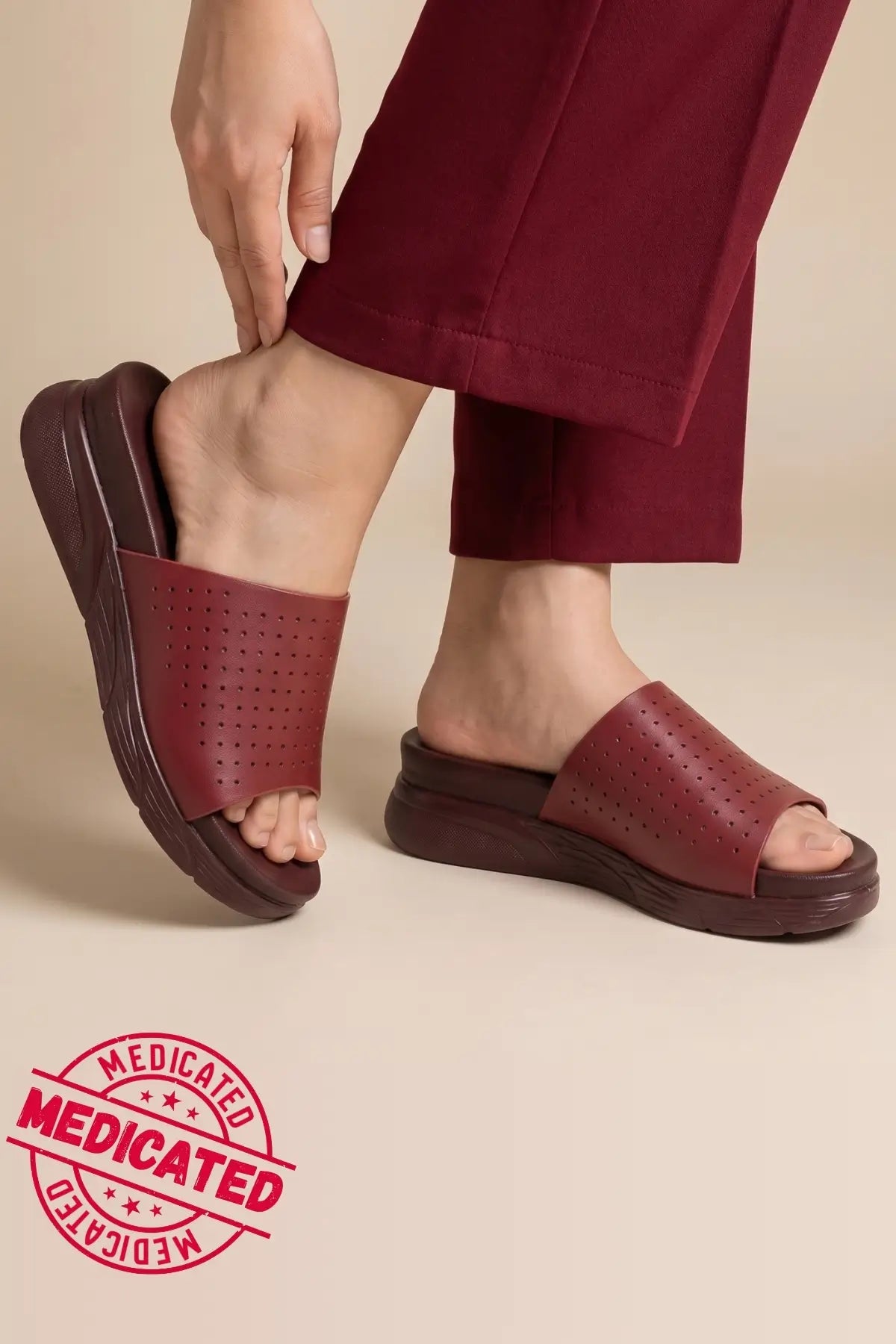 Comfort Flex – Maroon