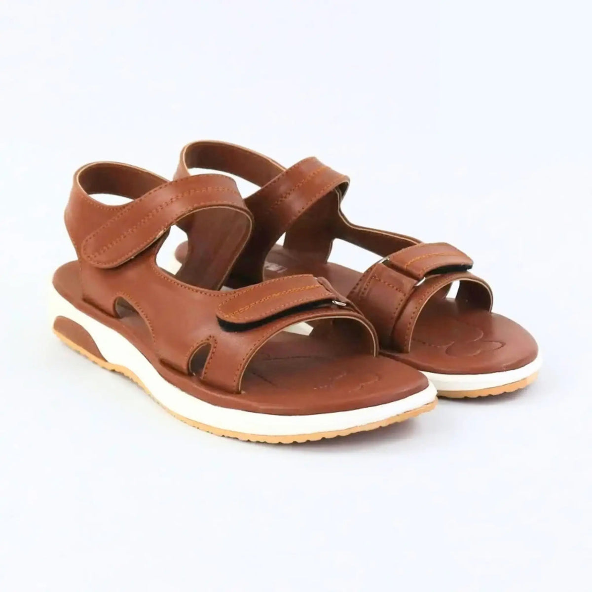 Brown Step Sandals
