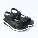 Black Step Sandals
