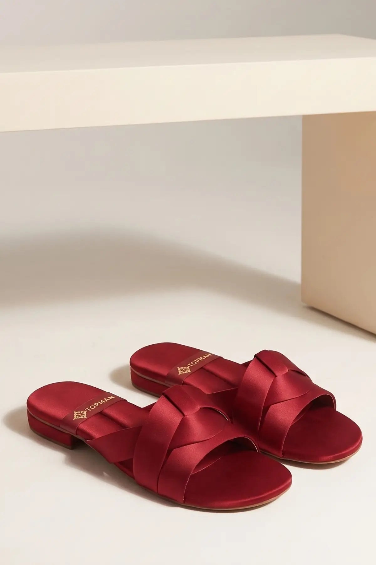 Red Charm Flats