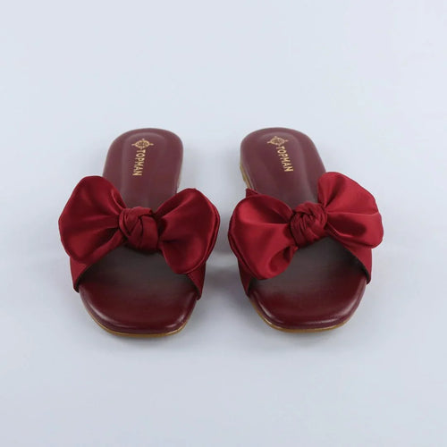 Red Satin Bow