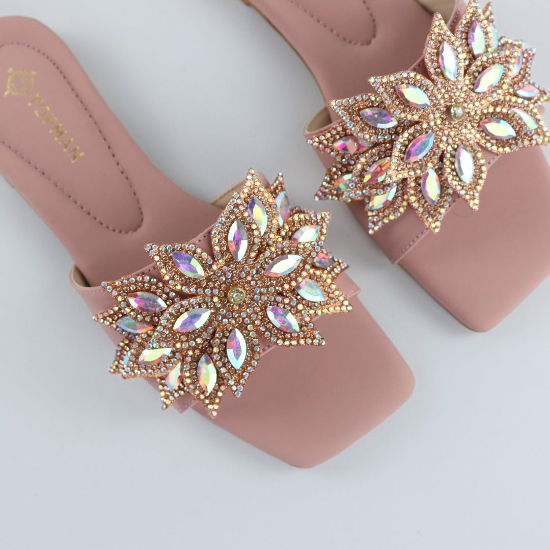 Pink Crystal Flower