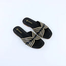 Black Cross Strap-F004