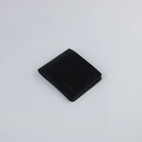 Black Leather Wallet-W004