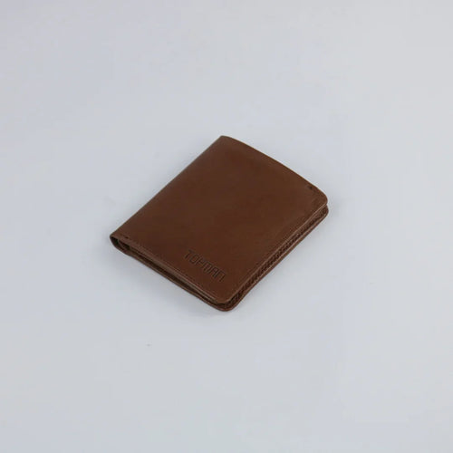 Brown Leather Wallet-W015