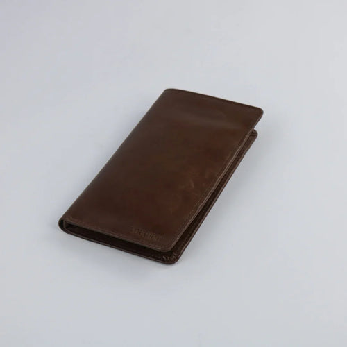 Leather Long Wallet-W008