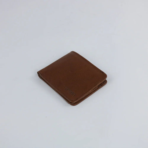 Brown Leather Wallet-W007