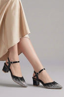 Diamond Dusk Heels – Black
