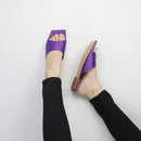 Purple Elegance Flats