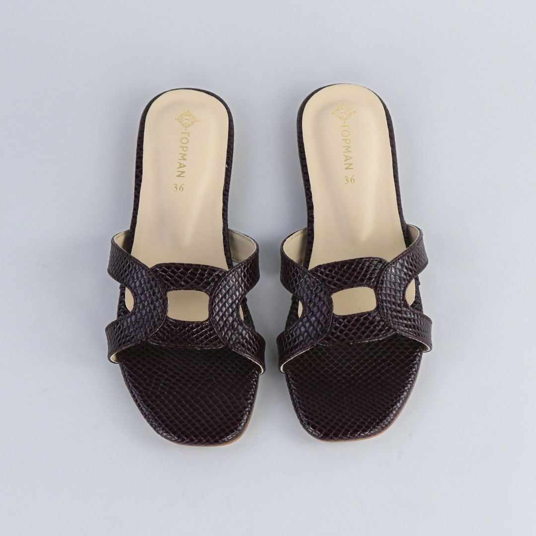 Royale Maroon Flats