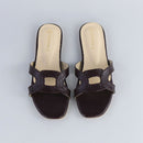 Royale Maroon Flats