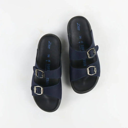 Blue Comfort Slippers