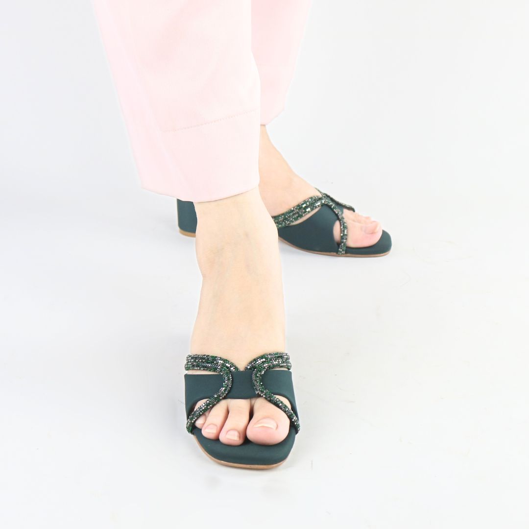 Emerald Grace Heels