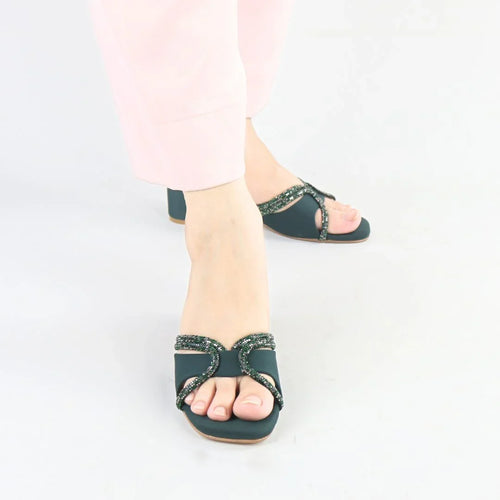Emerald Grace Heels