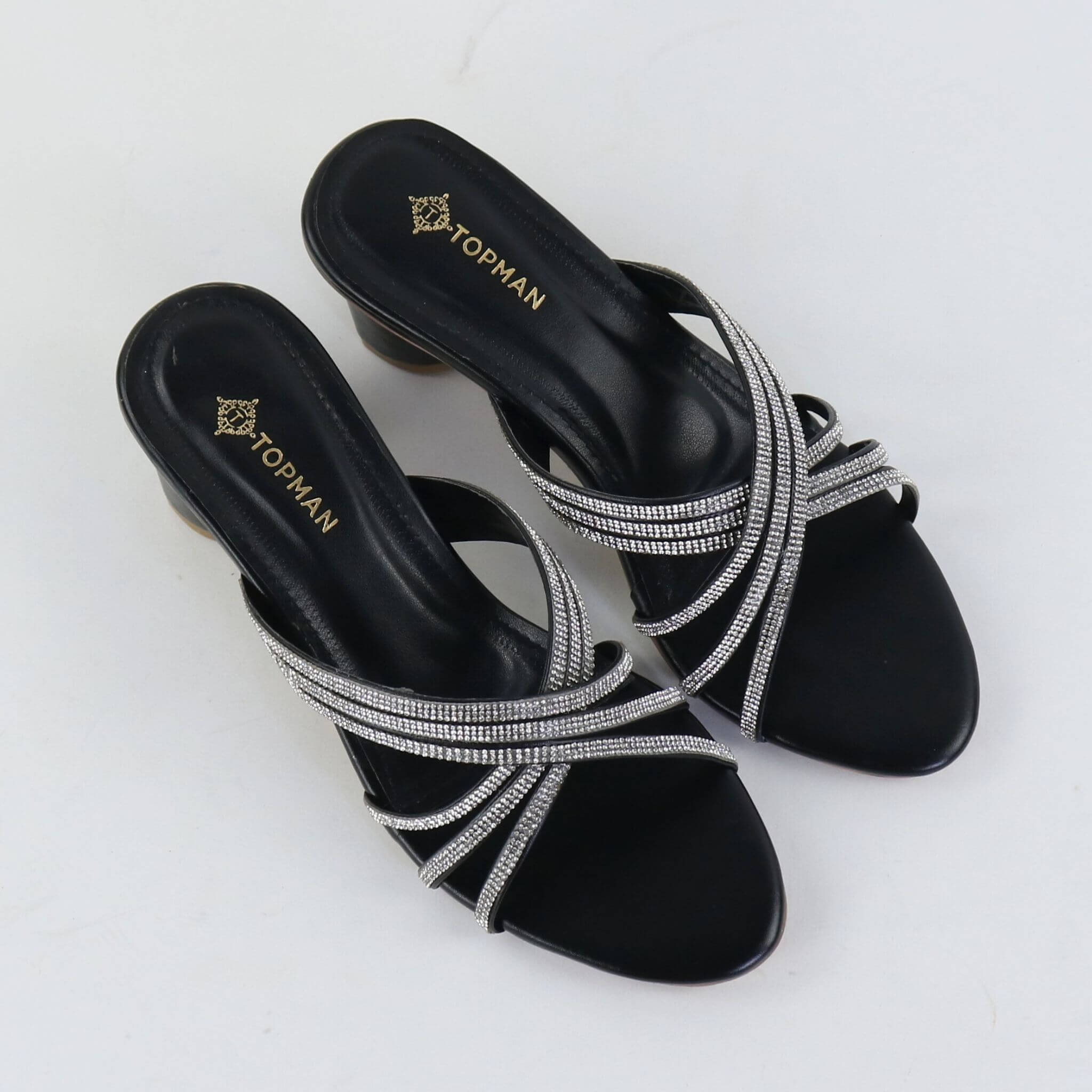 Prime Weave Heels – Black