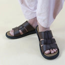 Topman Cross Slippers – Brown