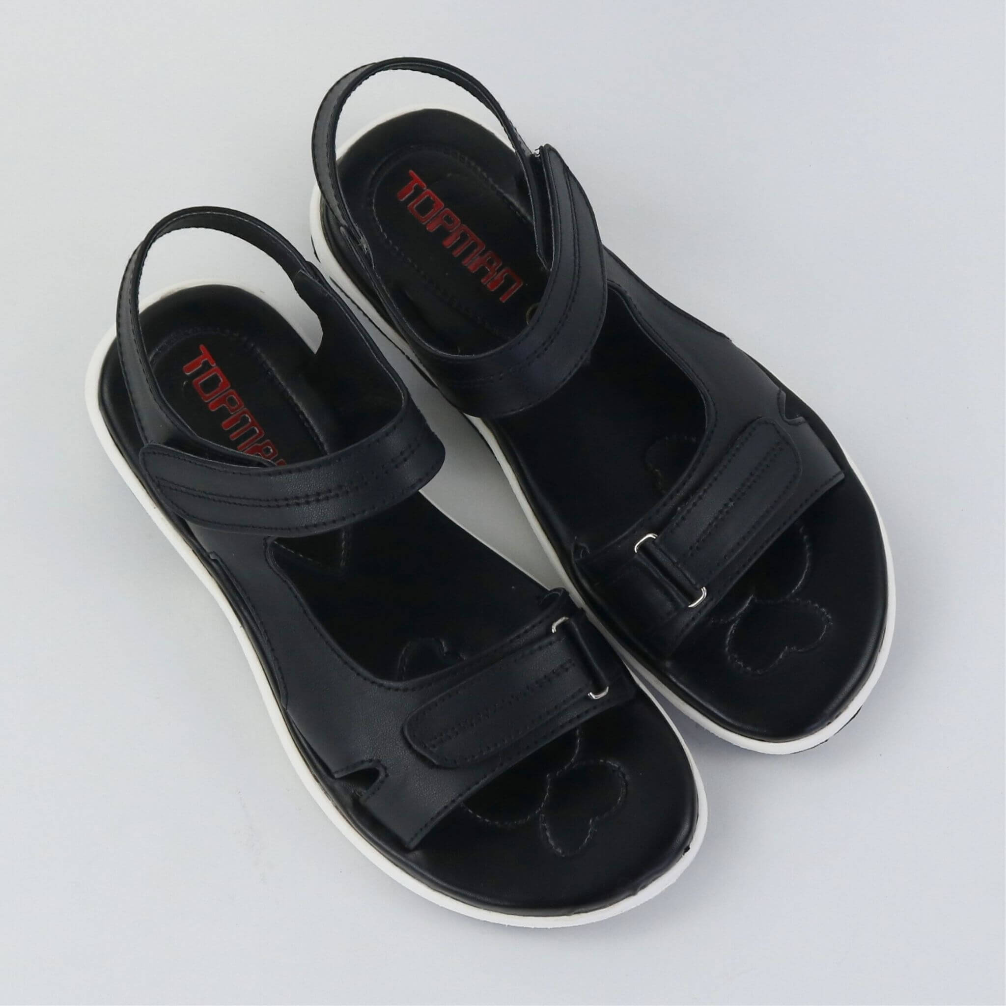 Black Step Sandals