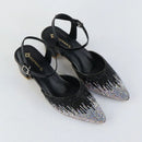 Diamond Dusk Heels – Black