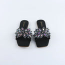 Black Crystal Flower-F015