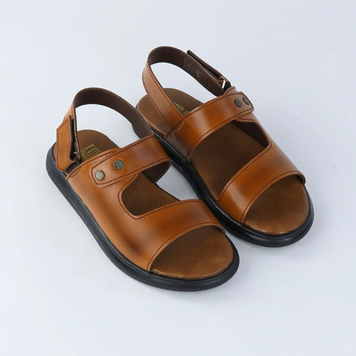 Kids Mustard Slip-On Sandals-S008