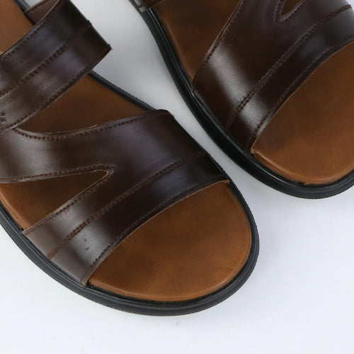 Brown Dual-Strap Kids-BT-004