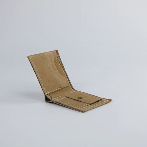 Camel Leather Wallet-W016