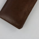 Leather Long Wallet-W008