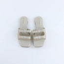 White Dual Strap Slip-On-F008