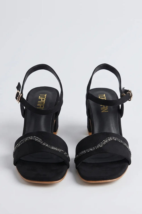 Black Luxe Heels