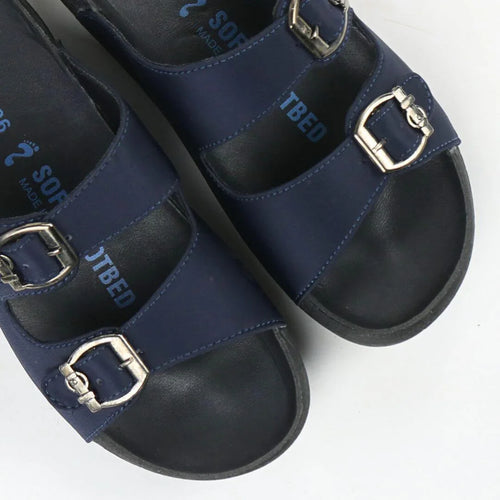 Blue Comfort Slippers