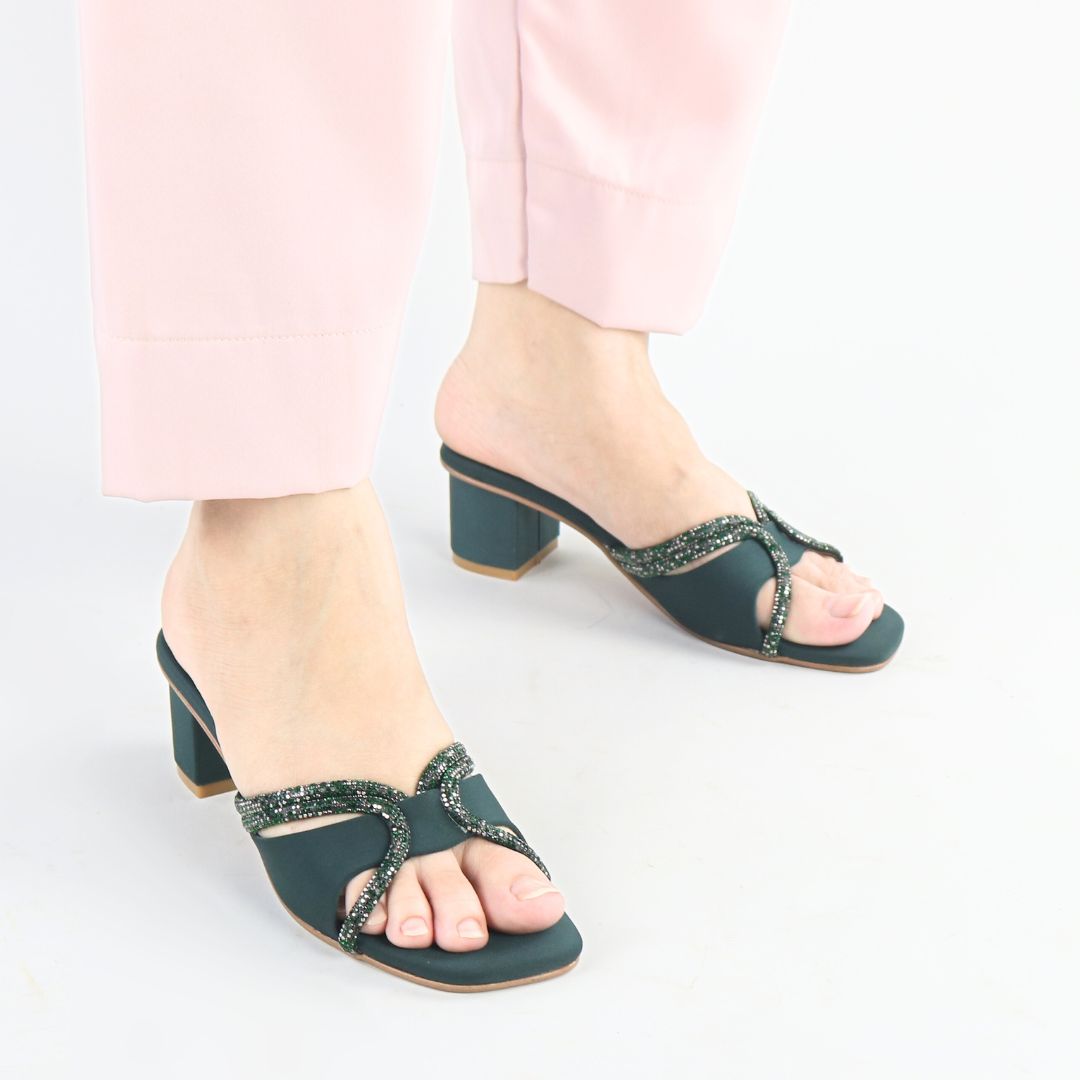Emerald Grace Heels