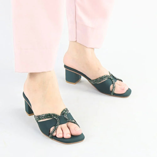 Emerald Grace Heels