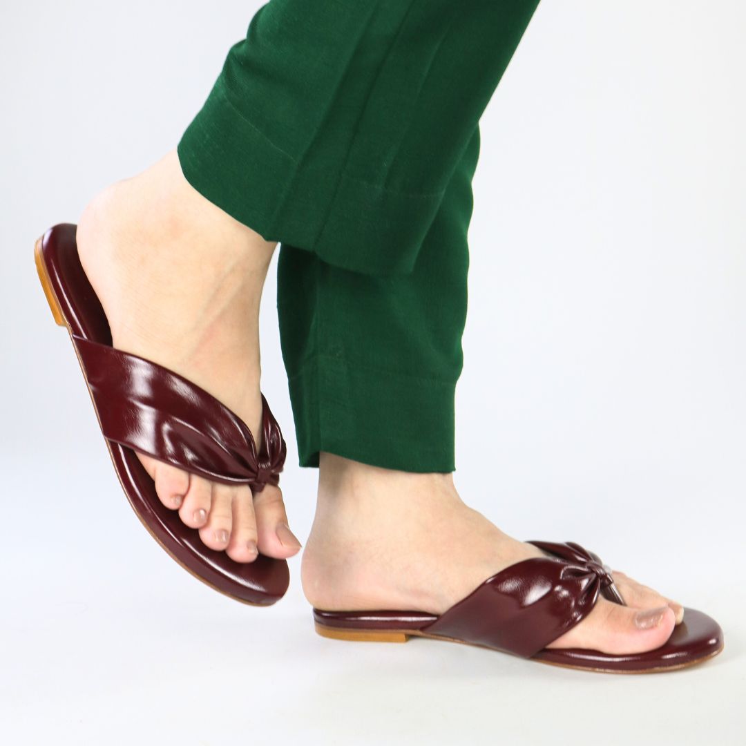 Maroon Delight Flats