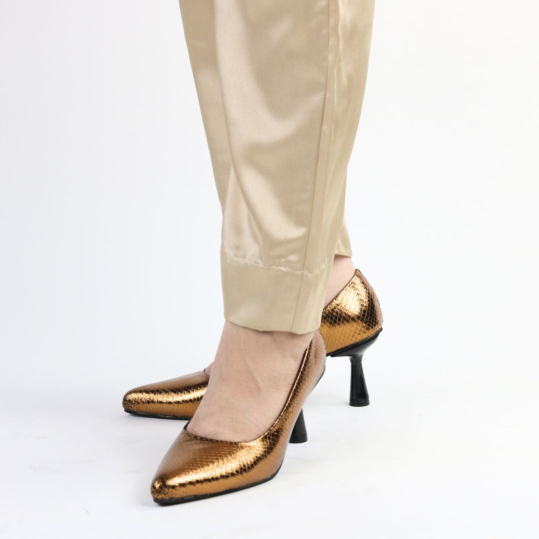 Bronze Diva Coat Shoe